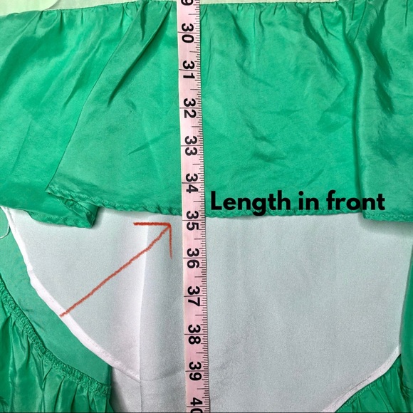 Lilly Pulitzer silk tube top high/low ombré dress - Picture 15 of 16